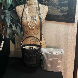 SOLD!!! NWT Brand New Michael Kors Kimber Bucket Bag (in Plastic Wrapping).